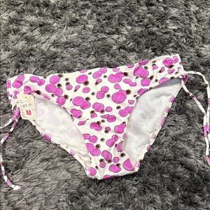 Pink Polka Dot Women's Swim Bottom